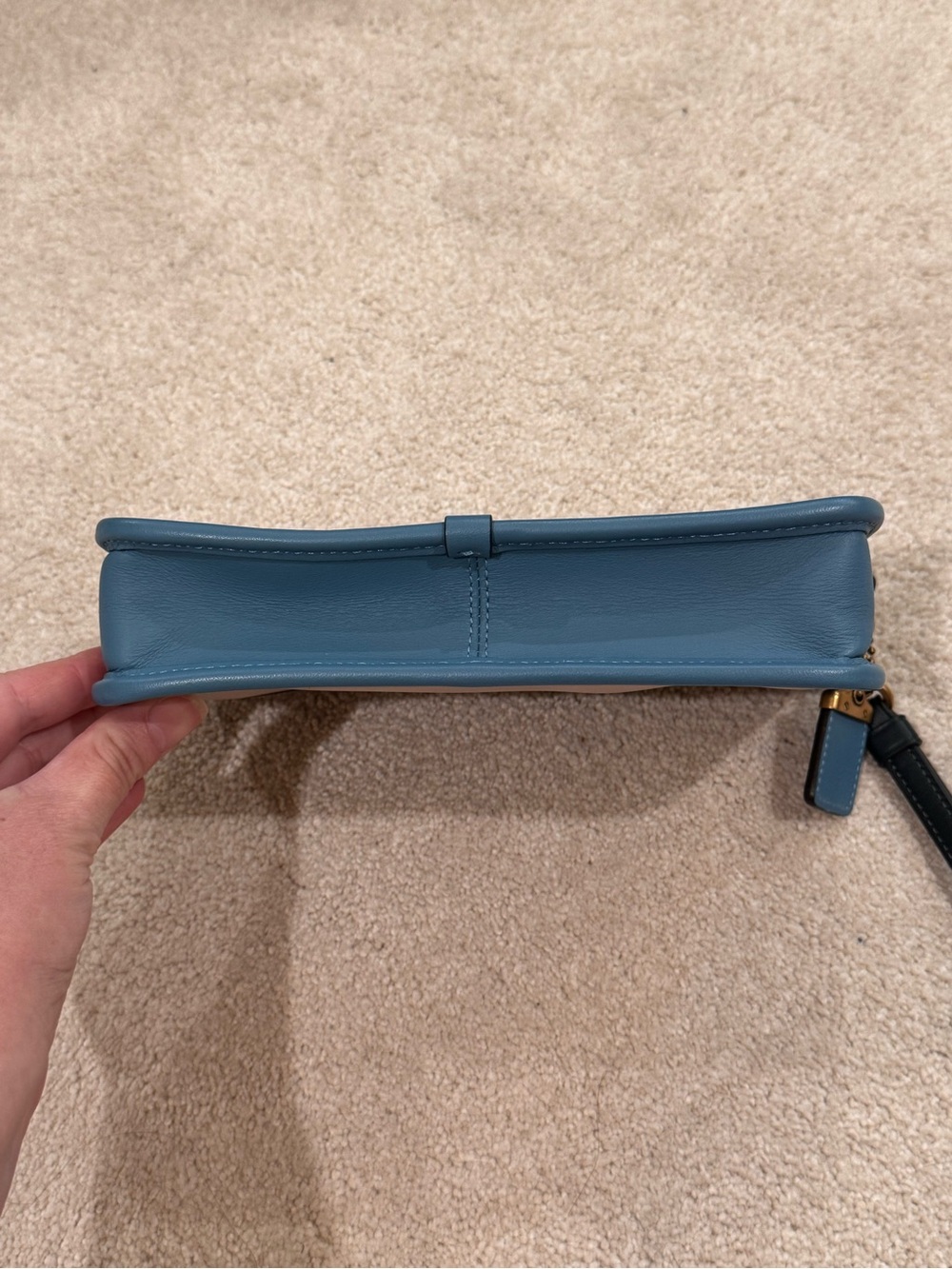 Coach 1941 Glovetanned leather clutch pouch wristlet 1941 hang tag 89328 color - Picture 3 of 9